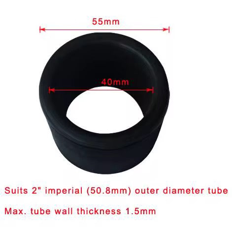 Rod tube rubbers