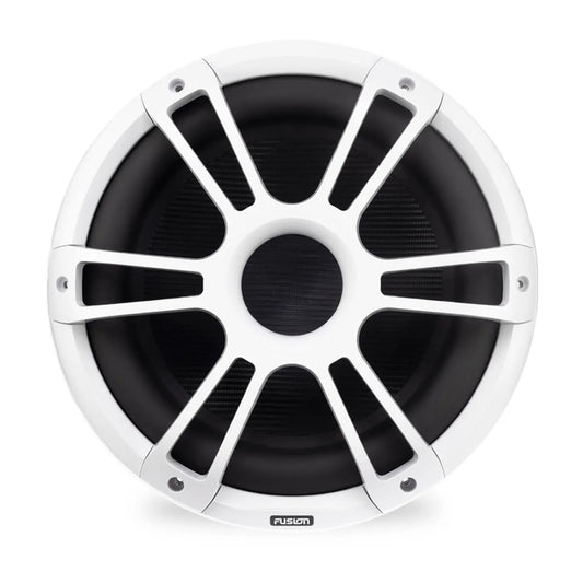 Fusion Signature Series 3 12" Marine Subwoofer 1400W with CRGBW LED (Sports White) – 010-02436-10