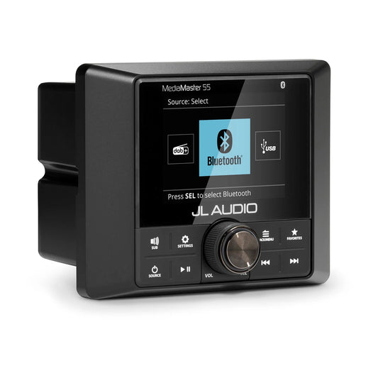 JL Audio MediaMaster 55 Marine Stereo with Colour Display – 010-03365-00